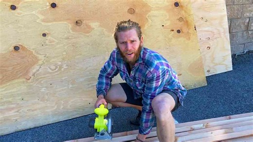 Building the van bed - and it actually worked