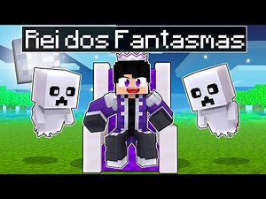 P3DRU é o REI DOS FANTASMAS no Minecraft