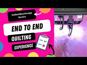 End to End Quilting with an Embroidery Machine | Mighty Hoop | #sewingwithmaryrose