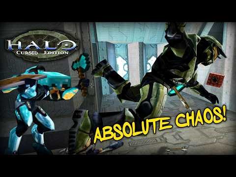 Wacky Weapons & Weird Warthogs | Halo Cursed Edition Playthrough Part 1 (This Game is CURSED!)