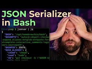 I Wrote a JSON Serializer in Pure Bash