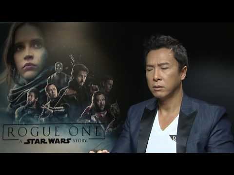 Donnie Yen Interview for Rogue One - Donnie plays Chirrut Imwe in the new Star Wars story