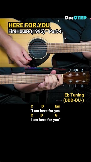 Here For You - FireHouse (1995) Easy Guitar Chords Tutorial with Lyrics Part 4 SHORTS REELS
