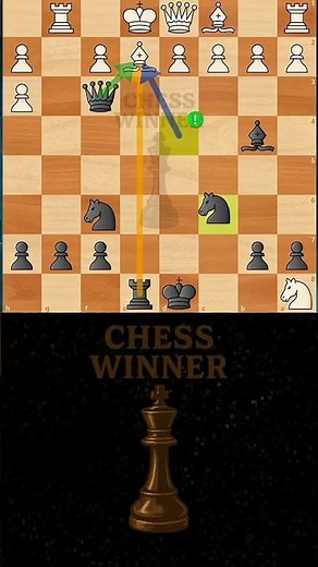 2 Brilliant Moves Checkmate 🔥 | Chess Winner #chess #chessgame #chesscom #checkmate #shorts