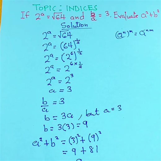 Let’s break this down step-by-step! 📚 Powers, roots, and ratios in one question. Perfect for sharpening those math skills 🧮 Tag a friend who needs to try this👇 @Linguistic Sanctum @eugenedynamicworld @🎊Prëtty🎉Pîñky💕😍 @BERRY_ART♐️🏹 @🎀Ců𝖙e A𝖒a_🫧🧸💕 @whyte_balance🇬🇭📸 @🌺🌺Adjei Jason😇 @D A A K Y E 🦋✝️ @CASTRO MATHS TUTORIAL #mathtok #mathchallenge #brainteaser #solvethis #learnontiktok