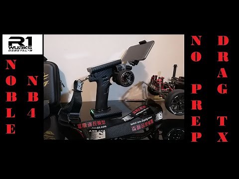 No Prep RC Drag Racing TX Set up with R1 Wurks ESC
