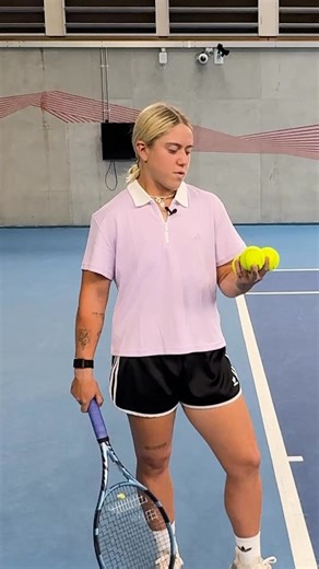 A run through Sonay Kartal's service routine ⭐️ | LTA - Tennis For Britain