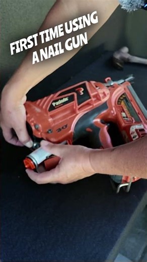 HOW TO USE a NAIL GUN (Watch my FULL VIDEO!)