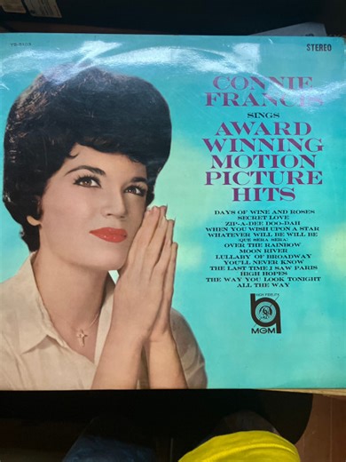 Connie Francis - Sings Award Winning Motion Picture Hits
