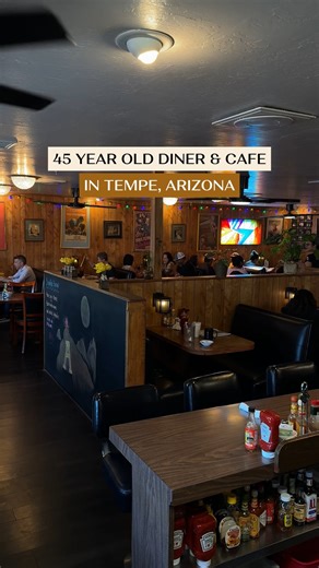 Step into Harlow’s Cafe, the cozy diner that’s been fueling Tempe locals visitors since 1980. ☕️🍳🧇 Recently named Arizona’s must-visit "classic diner" by the Food Network in their “Classic Diners You Don’t Want to Miss, in All 50 States” list, this honor puts Tempe on the national breakfast map! From fluffy pancakes and sizzling skillets to savory omelets and fresh coffee, this locally loved café is where the community gathers for that perfect start to the day. Pull up a chair, soak in the ret