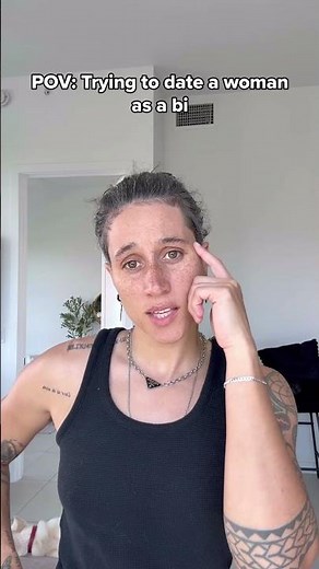 POV: Trying to date a woman as a bi 🌈