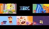 Mix of 6 videos from youtube : All HTF Characters Screaming with the THX Logo
