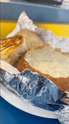 Clam chowder was so good @Splash Cafe, Pismo Beach CA. #pismobeach #adventure #foodforlai #foodie