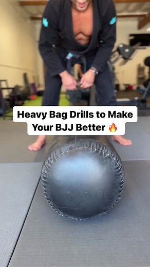 BJJ heavy bag drills #bjj #jiujitsu | jiu jitsu