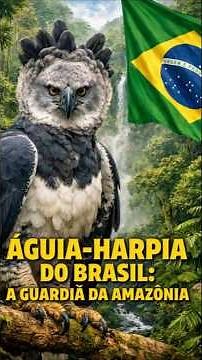 ÁGUIA-HARPIA DO BRASIL: A GUARDIÃ DA AMAZÔNIA