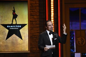 After big night, Miranda gets ready to say goodbye to 'Hamilton'