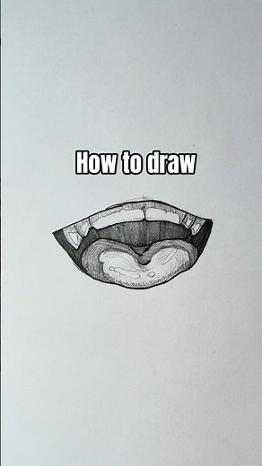 How to draw ANIME MOUTH✏️ 👄 Easy way for beginners