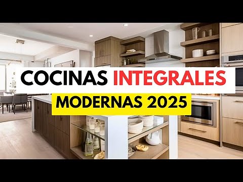 😲30 VERY MODERN INTEGRAL KITCHEN IDEAS / 2025✅