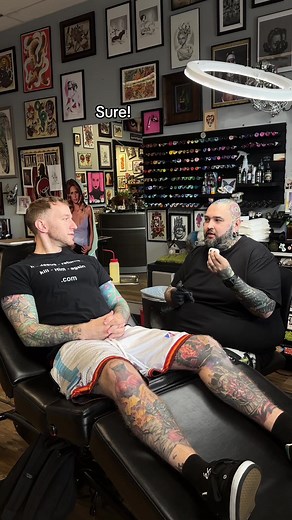Daniel Pokorny Tattoo Reaction - Funny First Time Tattoo Experience