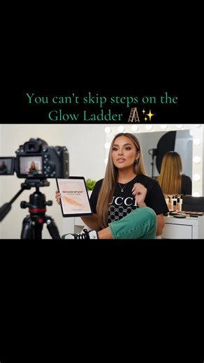 The GLOW LADDER Method ✨ Why Your Skincare Isn’t Working If your skin isn’t glowing, it’s not because you need more products. It’s because you’re skipping steps on the Glow Ladder. Today I’m introducing the Glow Ladder — the step-by-step system I use to build clear, balanced, radiant skin without overwhelming your barrier. Here’s the truth: You can’t jump to actives before fixing your foundation. The Glow Ladder breaks down: 🪜 Step 1: Cleanse (without stripping) 🪜 Step 2: Hydrate strengthen yo