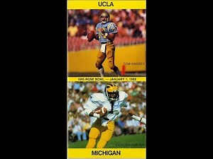 1983 Rose Bowl #5 UCLA vs #19 Michigan