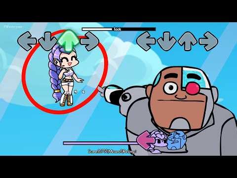 Guys Look Rumi KPop Demon Hunters | fnf 67 meme REMIX | vs Cyborg song -Friday Night Funkin'