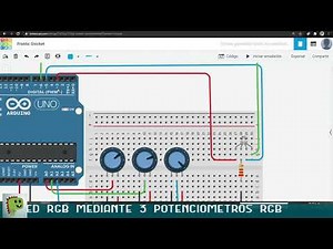 Controla un LED RGB con 3 Potenciómetros 🎨 | Arduino Paso a Paso