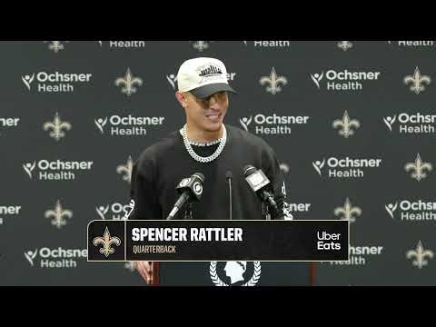 Spencer Rattler interview | Saints-Giants Postgame | 2025 NFL Week 5