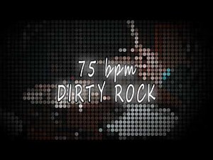 75 BPM - DIRTY ROCK DRUM BEAT LOOP