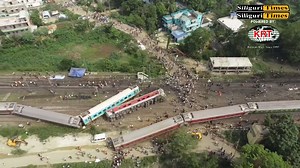52K views · 2.3K reactions | Odisha Train Accident: Drone footage captures aftermath | Siliguri Times | Facebook
