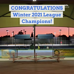 🎉 CONGRATULATIONS to our ❄️ Winter 2021 MTC Adult Tennis 🎾 League Champions! Thank you 🙏 to the 217 players that participated. Registration is now open for our next 8 week season starting the week of May 3rd-6th, to register go to 👉 https://my.mesaaz.gov/3ltI7c9 Questions? 📞 Mesa Tennis Center 480-644-3874 #MesaTennisCenter #MesaParks #YourPlacetoPlay | City of Mesa Parks and Recreation