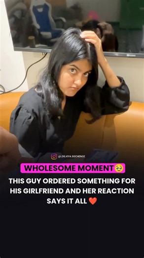 LOGKYASOCHENGE on Instagram: "Not every surprise gets an instant smile, some just leave you speechless and amazed ❤️🥰"