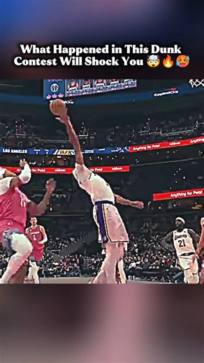 What Happened in This Dunk Contest Will Shock You 🤯#nba