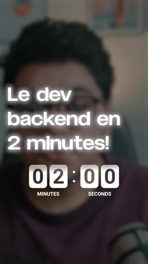 Comprendre le Développement Backend en 2 Minutes