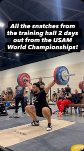 ✌🏽 Days Out!!! 🏋🏽 Training hall vibes are always the best! Feeling kinda rested, feeling the energy from the other athletes, and feeling like the competition is real! Solid day with one lazy lift working up to potential openers! Body is still good! Mind is good! One more run through tomorrow then it’s on!!! 😤😤 . . . #weightlifting #olympicweightlifting #mastersweightlifting #usaweightlifting #usaw #usawmasters #snatch #cleanandjerk #nationalchampion #worldchampion #FlagshipAthleticPerforman