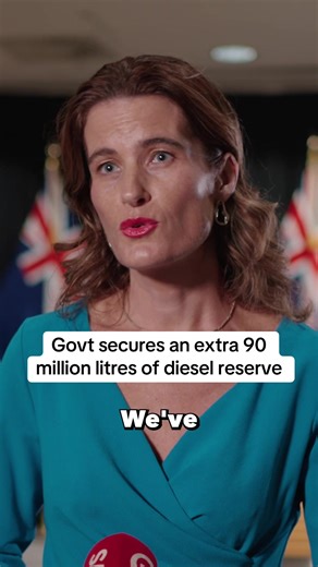 We’re staying ahead of the game with our fuel plan. Our agreement with Z Energy will help shield the country from the global oil shock, locking in an additional 90 million litres of diesel reserves - around nine extra days of supply. Diesel keeps goods moving, shelves stocked and drives our economy. That’s why we’re acting early and responsibly to strengthen our fuel reserves and provide confidence for businesses and households. #newzealand #middleeast #diesel #nz