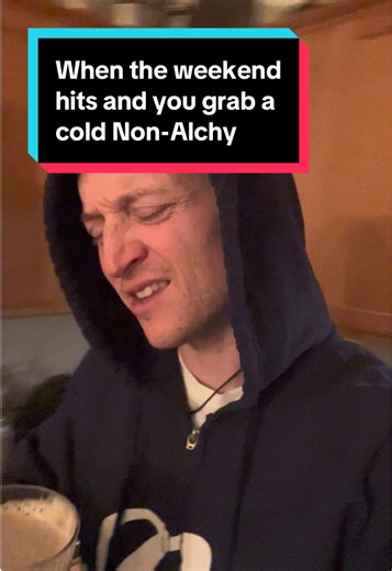 Stayed away from non-alcoholic beer for a long time. Think it was a mental thing. I dig ‘em now. Cheers to cracking a cold one? Sure. 💙🙏 PS I miss The Office #sober #sobertok #nonalcoholicdrink #theoffice #millennial