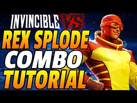 Invincible Vs REX SPLODE COMBOS - Invincible Vs Rex Splode Combo Guide