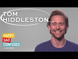 Tom Hiddleston talks LOKI, Broadway, and Tom Hanks I Happy Sad Confused (2021)