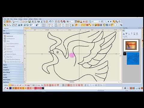 5.13 Master BERNINA Embroidery Software 8—Auto Digitize Toolbox: Auto Digitizing an Outline