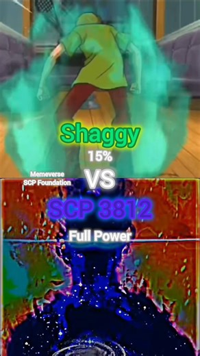 Shaggy vs SCP 3812
