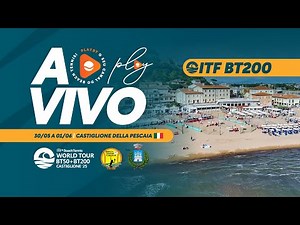 1ª RODADA: MATHILDE HOARAU/ LISA JAMAIS X MADDALENA CINI/ MATILDE MASSAI - ITF BT200 CASTIGLIONE