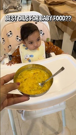 Best cooking oils for babies 👶 Save for later!😊#momlife #parenting
