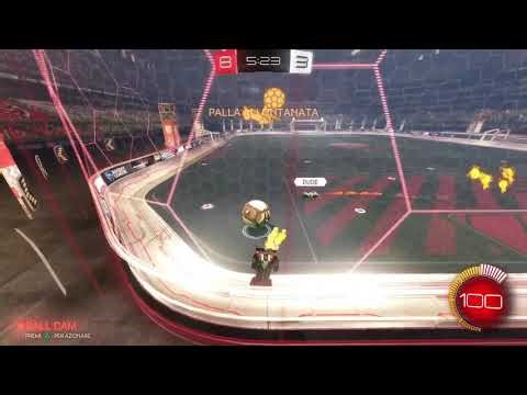 Rocket League: me VS all star bot (argent II)