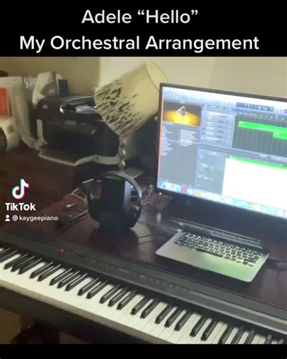 #adele #hello #myarrangement #piano #cello #choir #fyp #fypシ #foryourpage #pianistsoftiktok #pianist