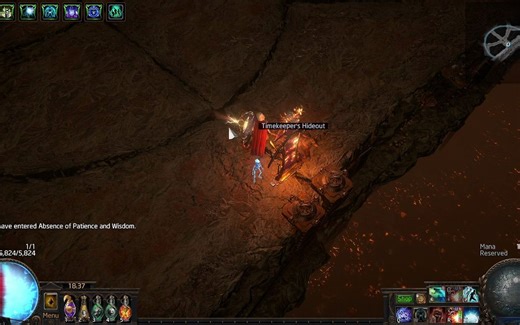 最后纪念一下无法血版本点燃爆灵术 85大红+大蓝连打