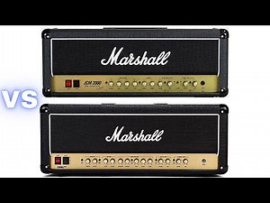 Marshall JCM 2000 Dual Super Lead vs Marshall DSL100HR