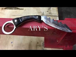 Couteau fait maison (homemade knife)