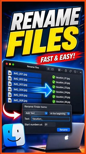 How to Rename Multiple Files on Mac at Once | Fast Batch Rename Guide