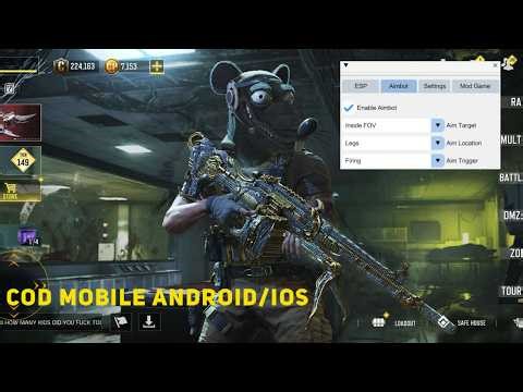 COD MOBILE HACK MOD MENU iOS [Aimbot, ESP] NO BAN